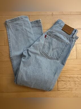 Levi’s Premium 501 Classic Blue Vintage Light Wash Jeans